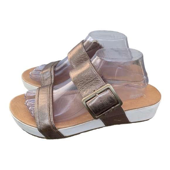 DR SCHOLL'S Original Collection Women's Bronze Sandals Size 10 - Picture 3 of 9